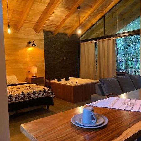 Cabana De Lujo Con Jacuzzi A 10 Min Del Pueblo Mazamitla Bagian luar foto